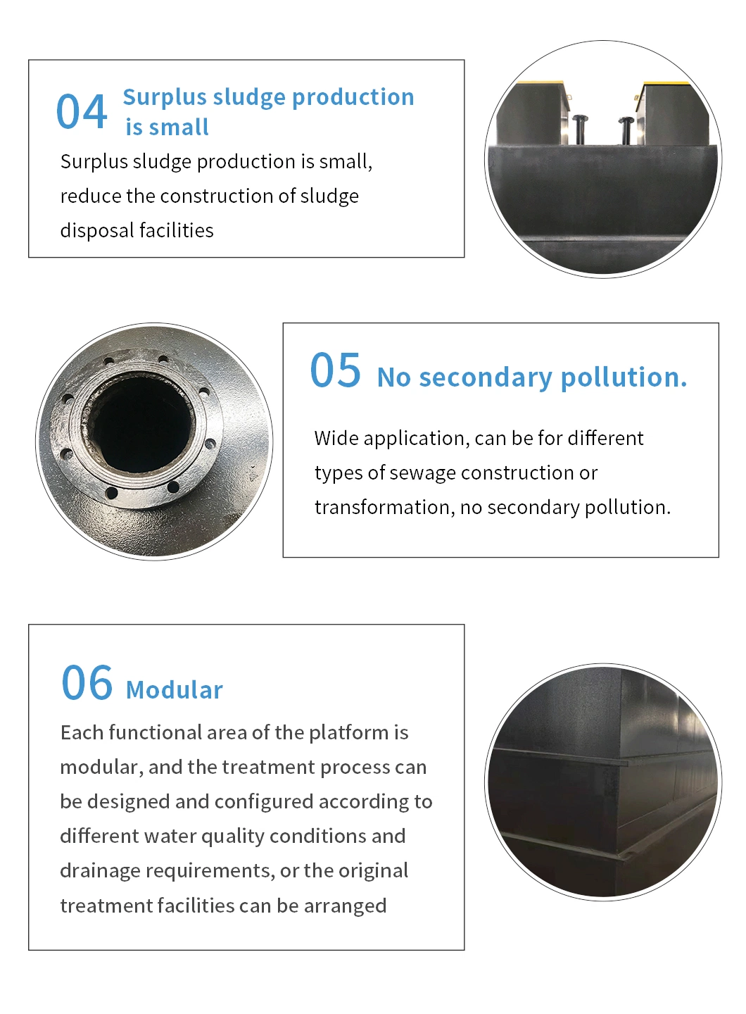 Underground / Surface Biological Treatment Plants, Mines, Slaughtering, Aquatic Products Processing, Food and Other Comprehensive Sewage Treatment Equipment