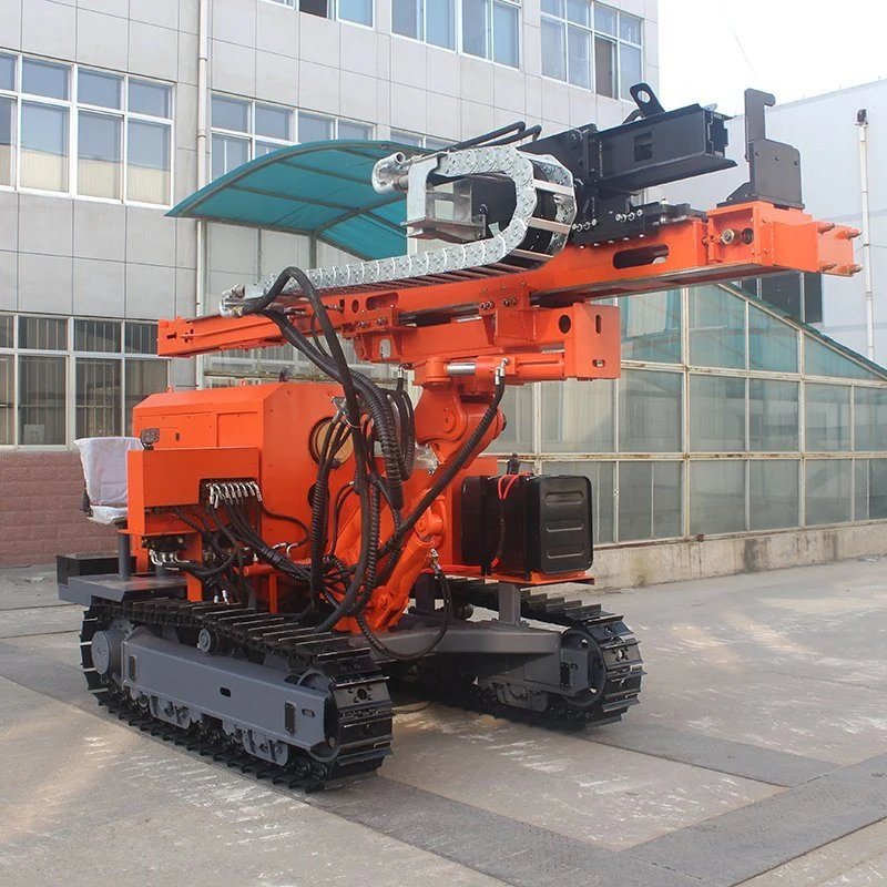 Photovoltaic Solar Machine Solar Pile Driver Equipment Drilling Rig