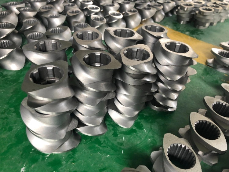 Plastic Screw Element and Barrel Core Shaft for Twin Screw Extruder